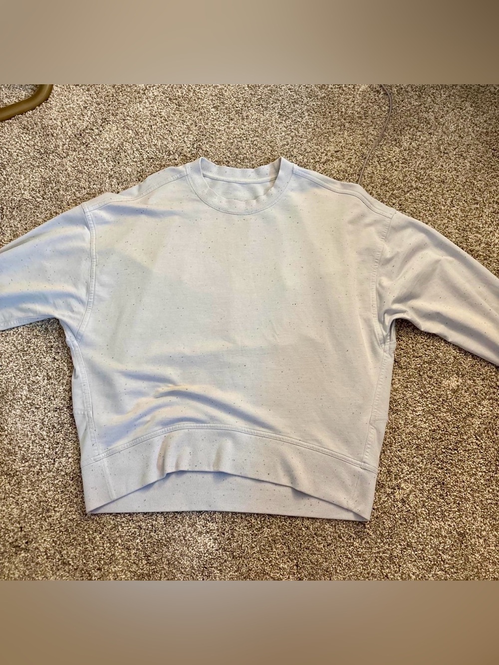 Lululemon Blue Sprinkle Crewneck